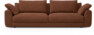 Amie - 4-sits soffa - Orange