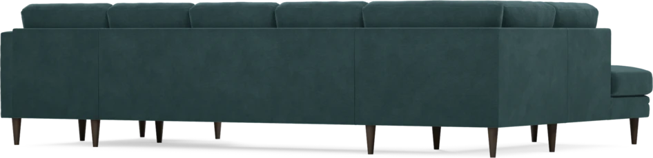 Eden - 3-sits soffa med divan vänster och schäslong höger - Blå