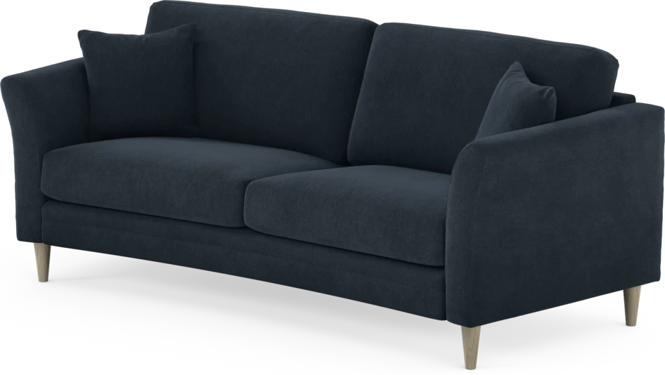 Eden - 2,5-sits soffa svängd - Blå