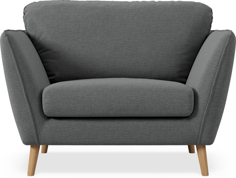Madison Lux - Fåtölj, 70 cm - Grå
