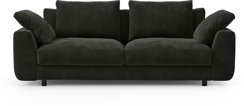 Amie - 3-sits soffa - Svart