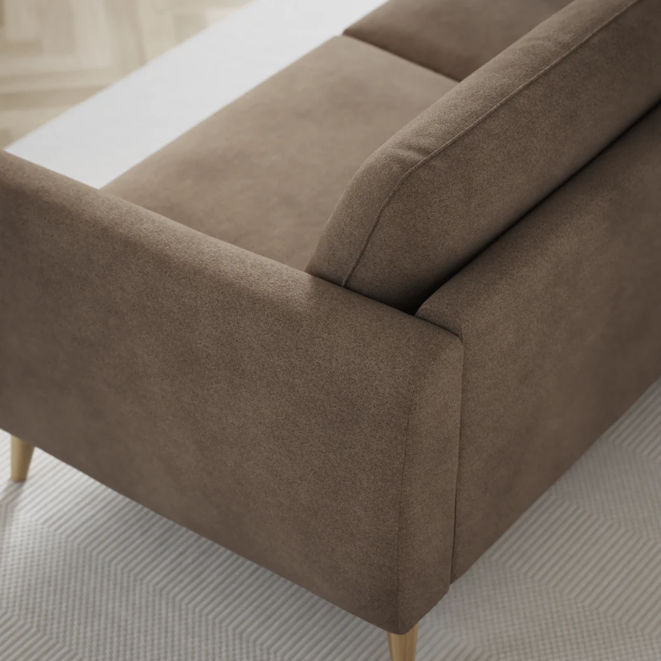 Bridge - 3-sits soffa - Brun