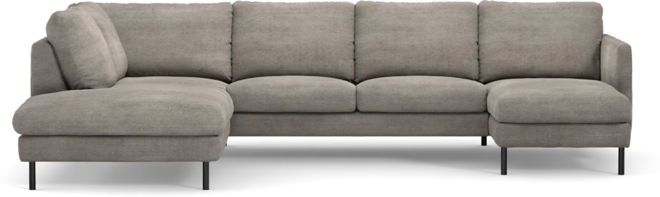 Madison - 2-sits soffa med divan vänster och schäslong höger - Beige