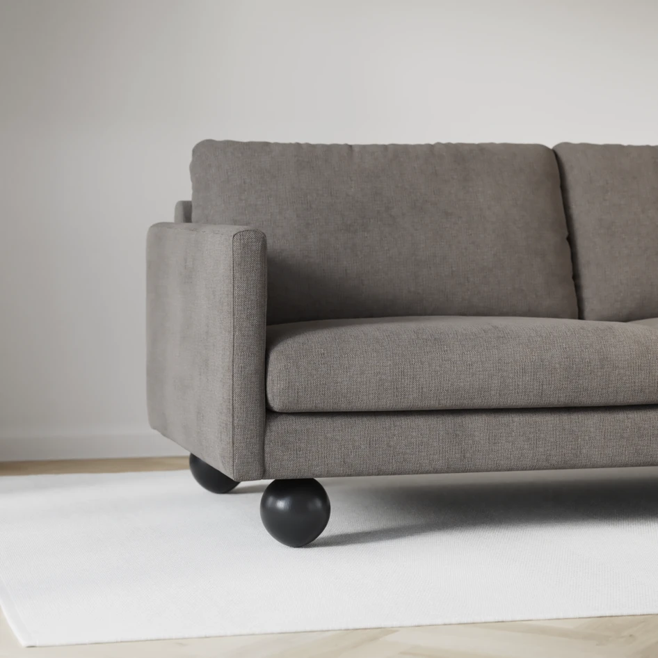 Madison - 4-sits soffa - Brun