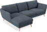 Madison Lux - 2-sits soffa med schäslong vänster - Vit