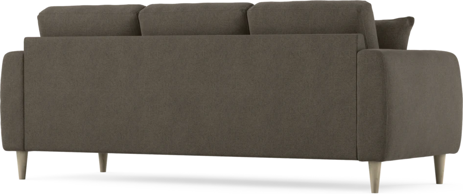 Eden - 3-sits soffa - Brun