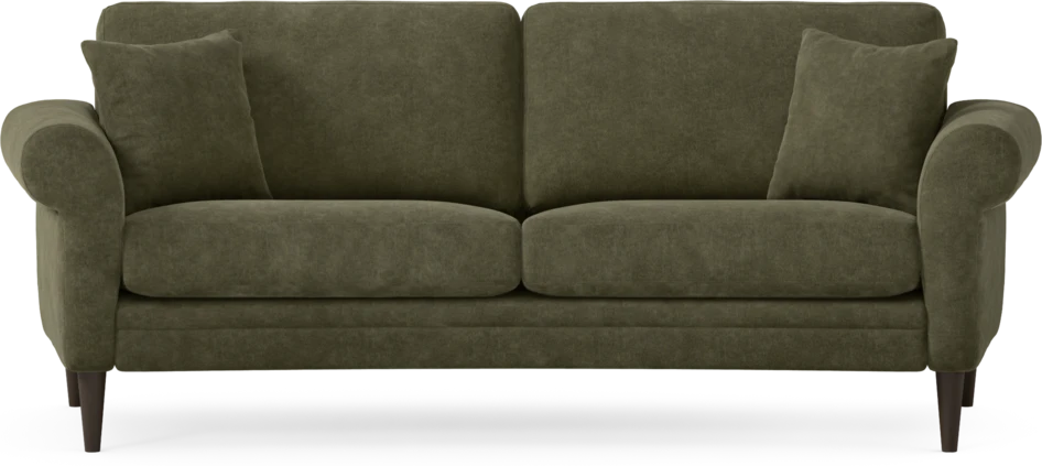 Eden - 2,5-sits soffa svängd - Grön