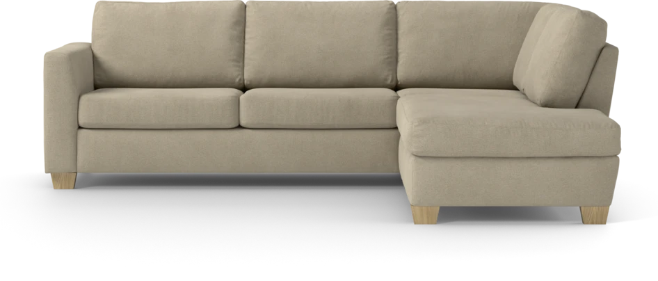 Friday - 2,5-sits soffa med divan höger - Beige