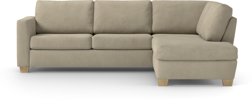 Friday - 2,5-sits soffa med divan höger - Beige