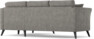 Eden - 2-sits soffa med schäslong - Grå