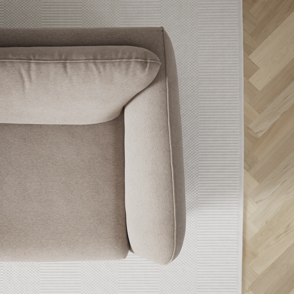 Madison Klädsel - Klädsel till Fåtölj, 90cm - Beige