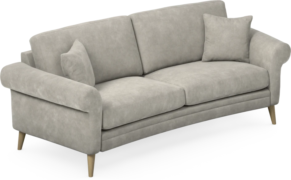 Eden - 2,5-sits soffa svängd - Grå