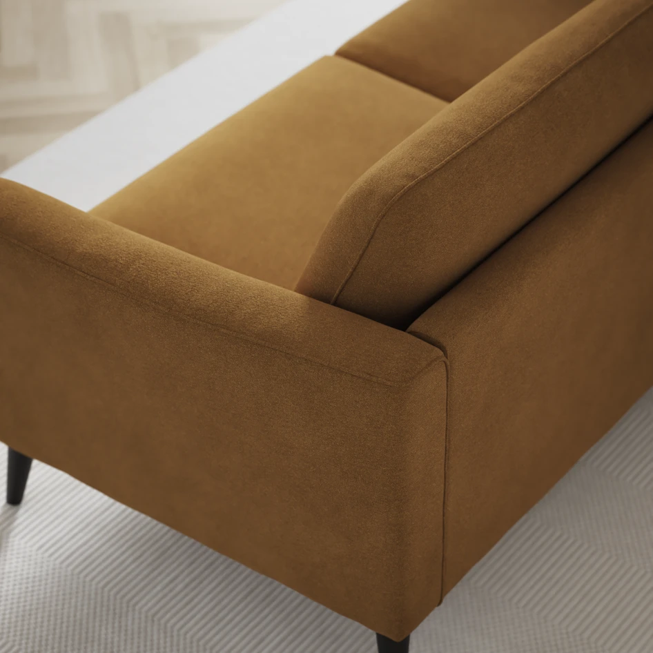 Bridge - 3-sits soffa - Gul