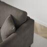 Eden - 3-sits soffa med schäslong - Grå