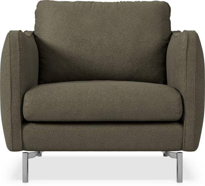 Madison Lux - Fåtölj, 70 cm - Brun