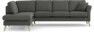 Eden - 3-sits soffa med divan - Grå