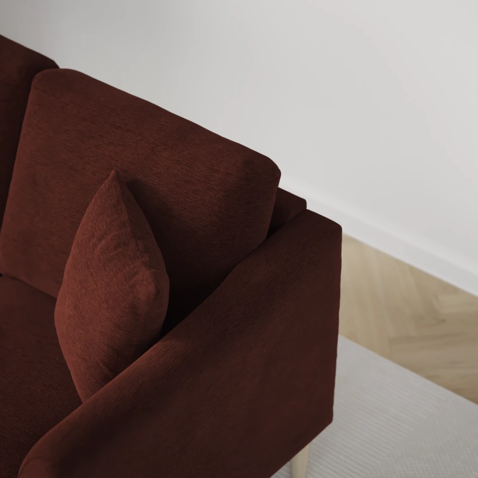 Eden - 3-sits soffa - Orange