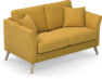 Eden - 2-sits soffa - Gul