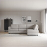 Friday - 2,5-sits soffa med divan höger - Vit