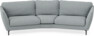 Madison - 3-sits soffa svängd, 90 cm - Turkos