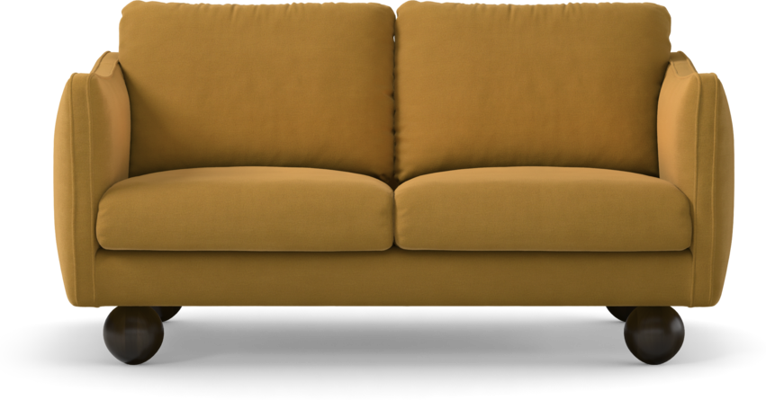 Madison Lux - 2-sits soffa - Gul