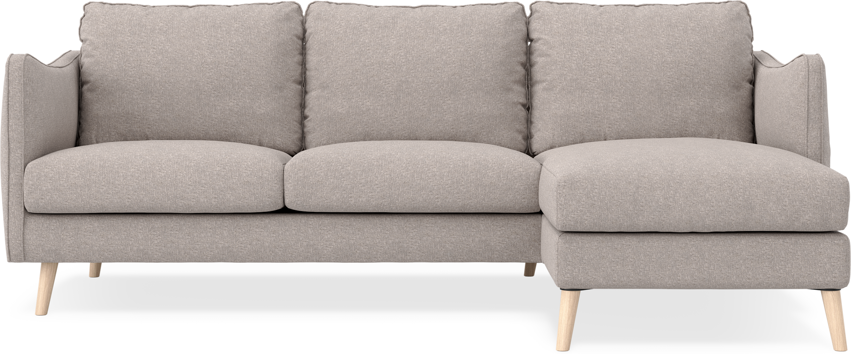 Madison - 2-sits soffa med schäslong höger - Beige