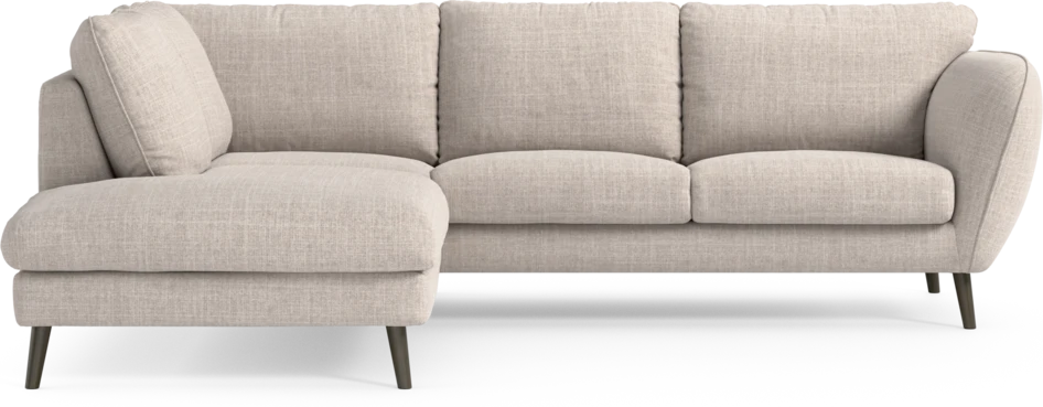 Madison - 2-sits soffa med divan vänster - Beige
