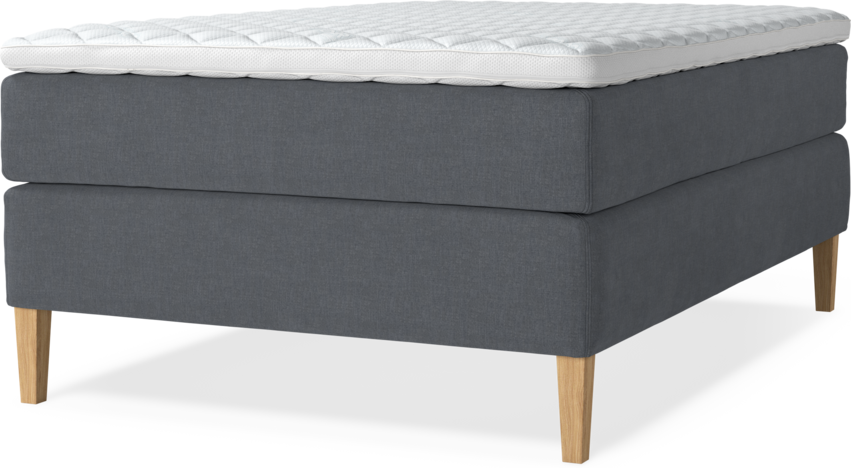 Delux Exclusive - Kontinentalsäng, enkelsäng 140 cm med bäddmadrass