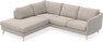 Madison - 2-sits soffa med divan vänster - Beige