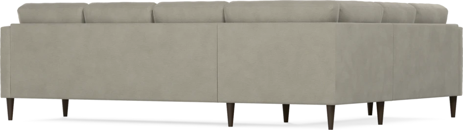 Eden - Hörnsoffa, 2+3-sits - Brun