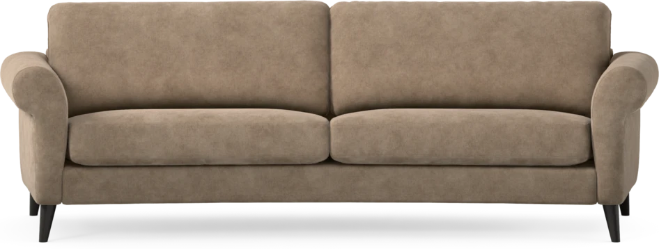 Bridge - 3-sits soffa svängd - Beige