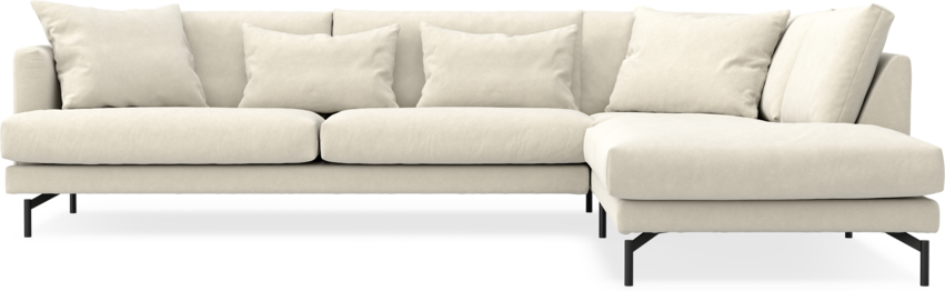 Harper - 3-sits soffa med divan höger - Beige