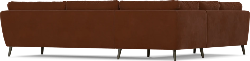 Madison Lux - Hörnsoffa 2+3-sits, hörn 1 - Orange