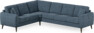 Eden - Hörnsoffa, 2+3-sits - Blå