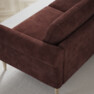 Bridge - Hörnsoffa, 2+2-sits - Röd