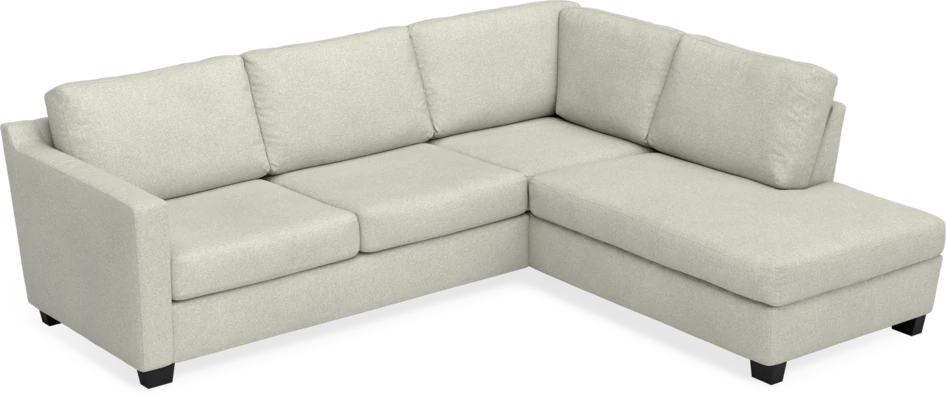 Friday - 2,5-sits soffa med divan höger - Beige