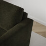 Friday - 2-sits soffa med två schäslonger - Grön