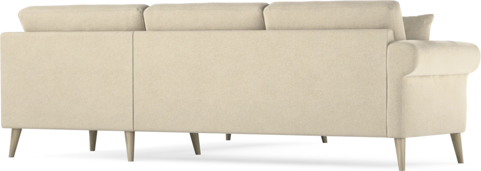 Eden - Hörnsoffa, 2,5+2,5-sits - Beige