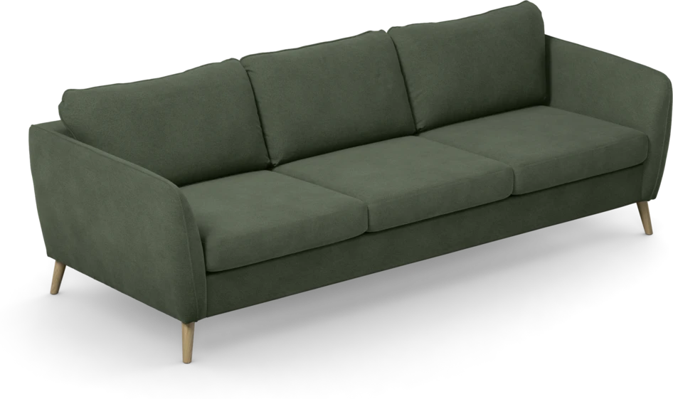 County - 3-sits soffa - Grön