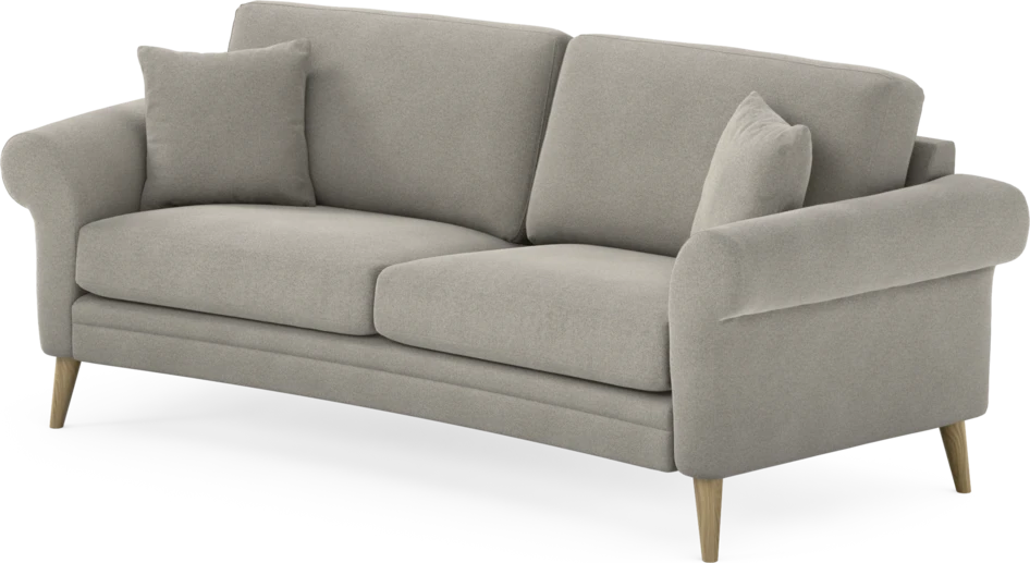 Eden - 2,5-sits soffa svängd - Grå