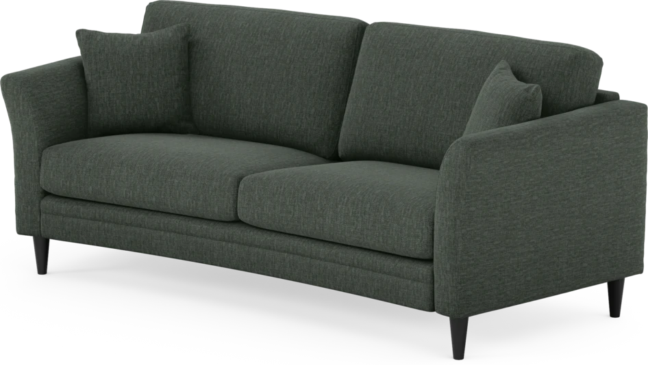 Eden - 2,5-sits soffa svängd - Grön