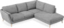 Madison Lux - 2-sits soffa med divan höger - Vit