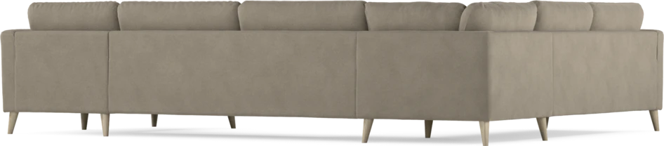 Bridge - Hörnsoffa, 2+3-sits med schäslong höger - Beige