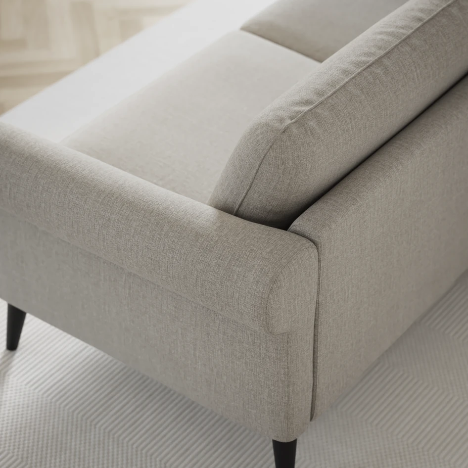 Bridge - Hörnsoffa, 2+2-sits - Grå