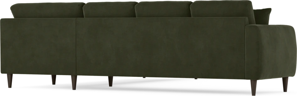 Eden - Hörnsoffa, 3+3-sits - Grön