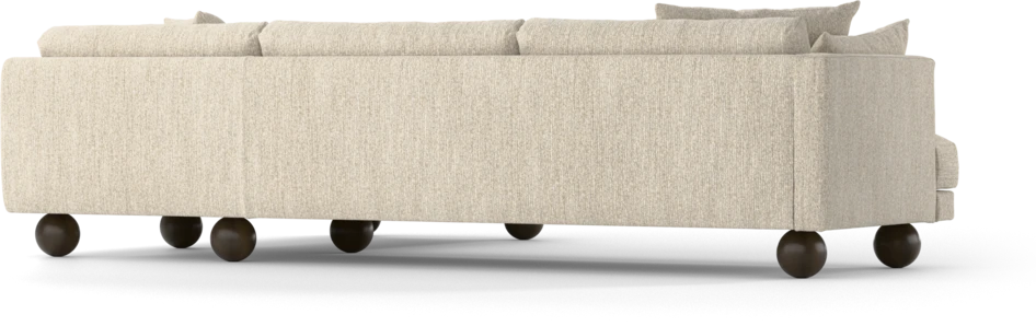 Harper - 3-sits soffa med divan höger - Beige