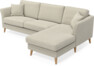 Eden - 2,5-sits soffa med schäslong - Beige