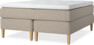 Delux Dream - Kontinentalsäng, dubbelsäng med bäddmadrass - Beige