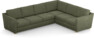 Friday - Hörnsoffa, 3+2-sits - Grön