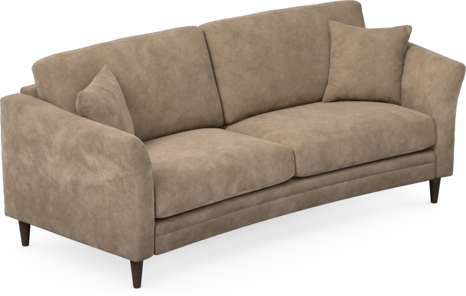 Eden - 2,5-sits soffa svängd - Beige